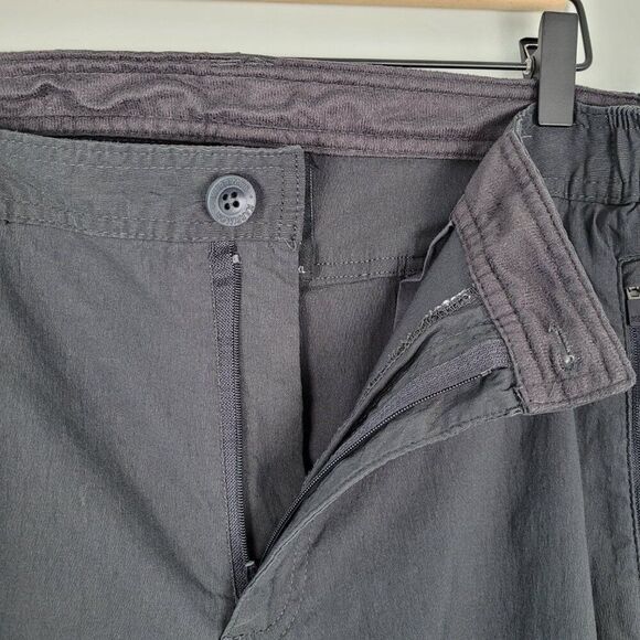 Karrimor Men's Pants 36x29 Elastic Waist Stretch Cargo Outdoor Camp Gray Size XL - Picture 10 of 15